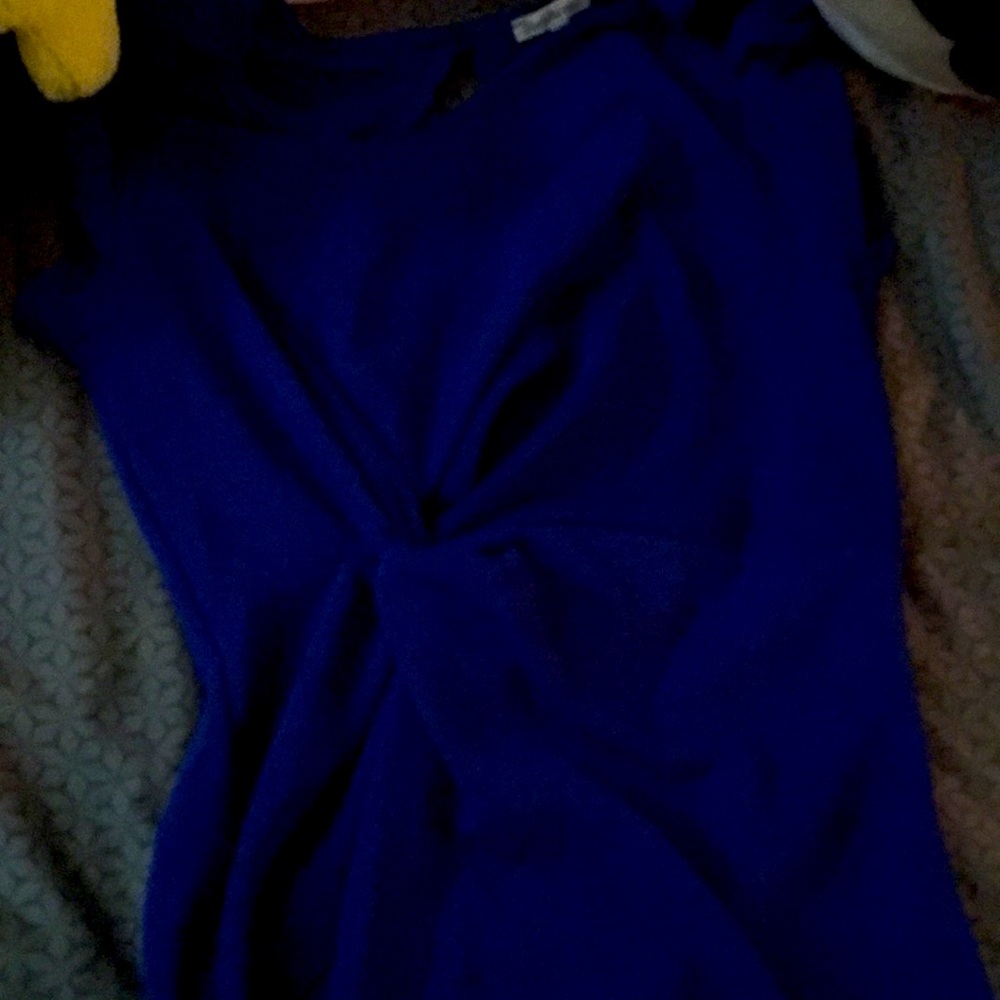 Blue dress